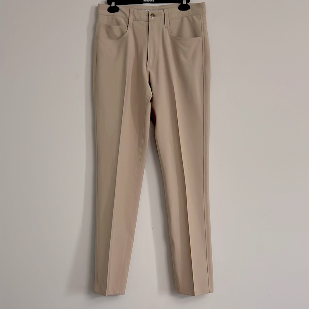 Athletic Fit FJ tan pants.